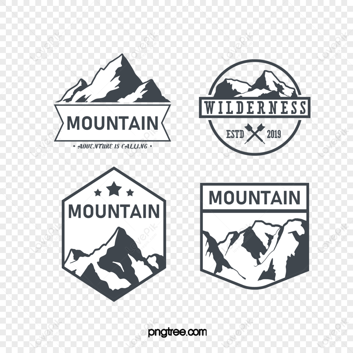 Simple Mountains PNG Images With Transparent Background | Free Download ...