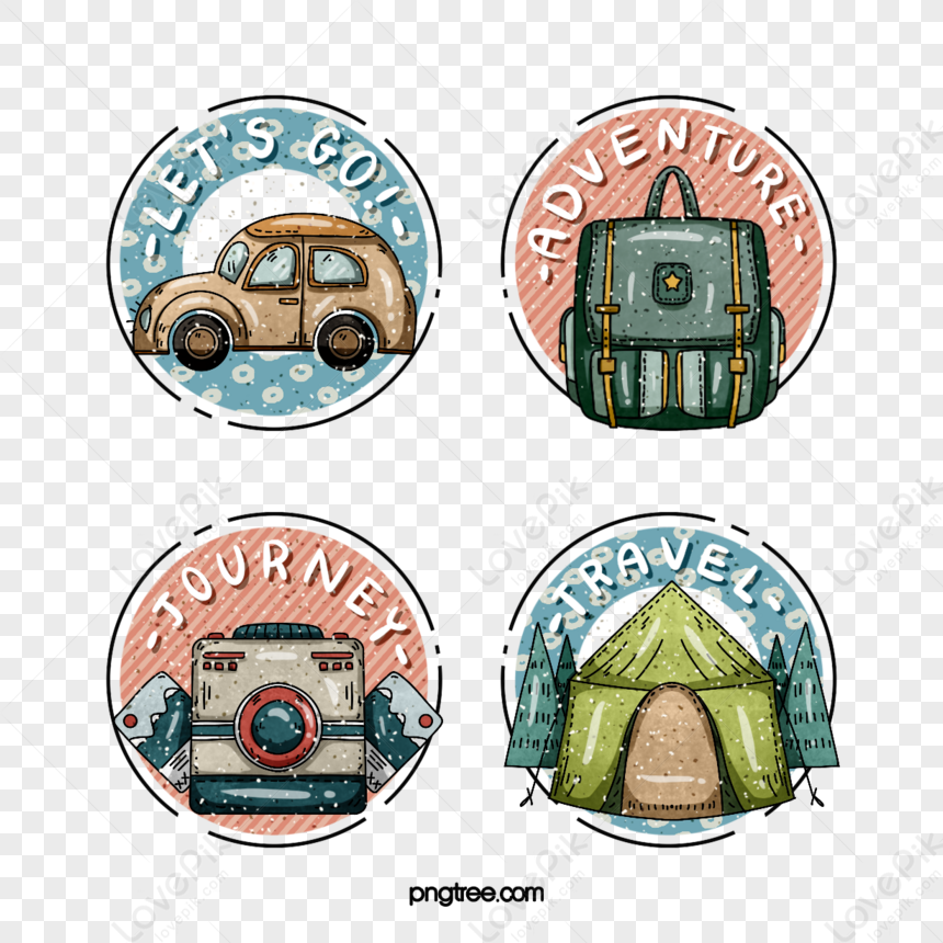 Travel Stickers - Free travel Stickers