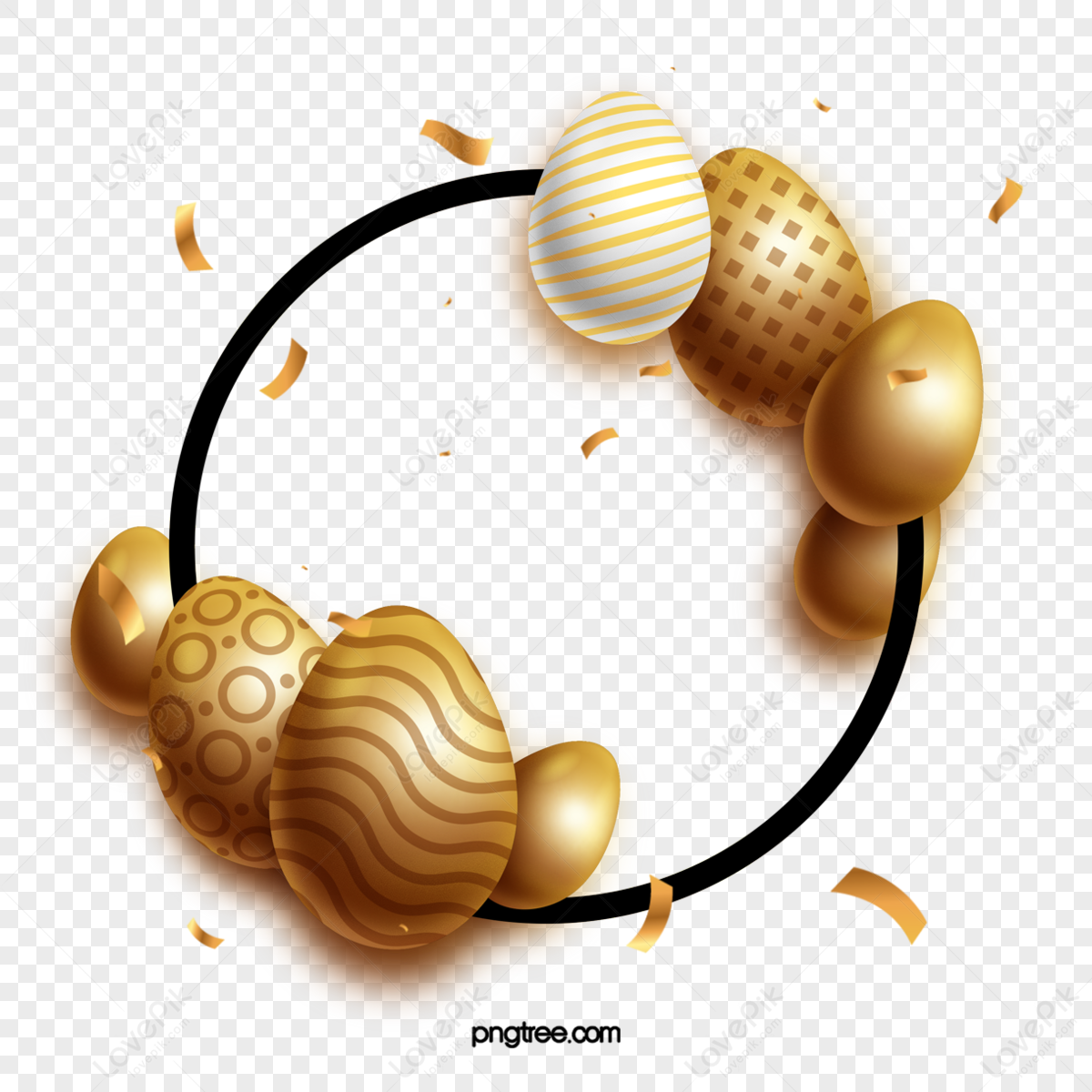 Delicious gold eggs pack icon transparent background generative ai AI  generated 25805561 PNG