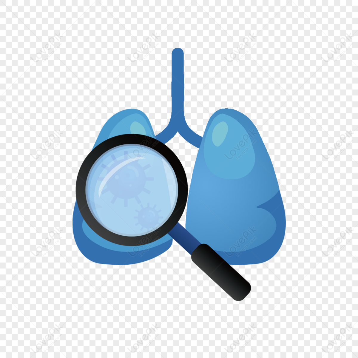 Magnifying Lens Clipart Hd PNG, Magnifying Glass Concave Convex