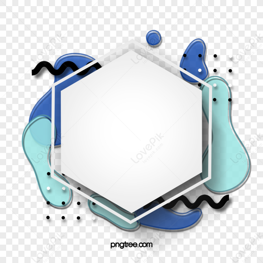 Colorful Irregular Graphic Border Element,frame,curve,creative Border PNG  Transparent Background And Clipart Image For Free Download - Lovepik