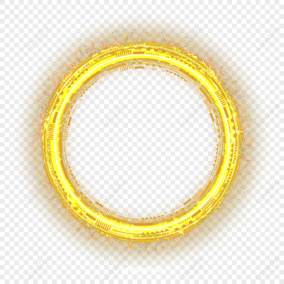 Neon Circle (PNG Transparent) | OnlyGFX.com