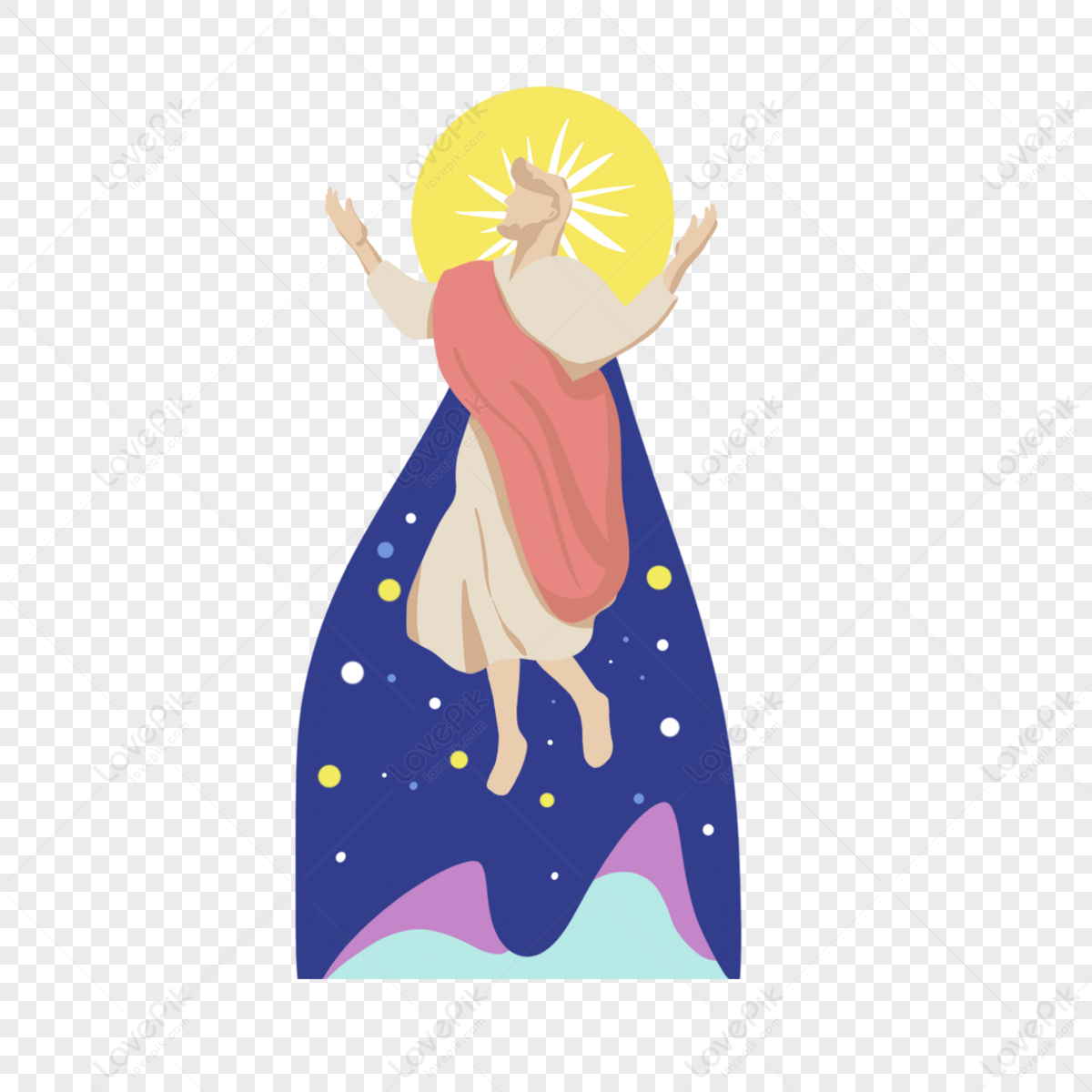 Jesus Ascension Images, HD Pictures For Free Vectors Download - Lovepik.com