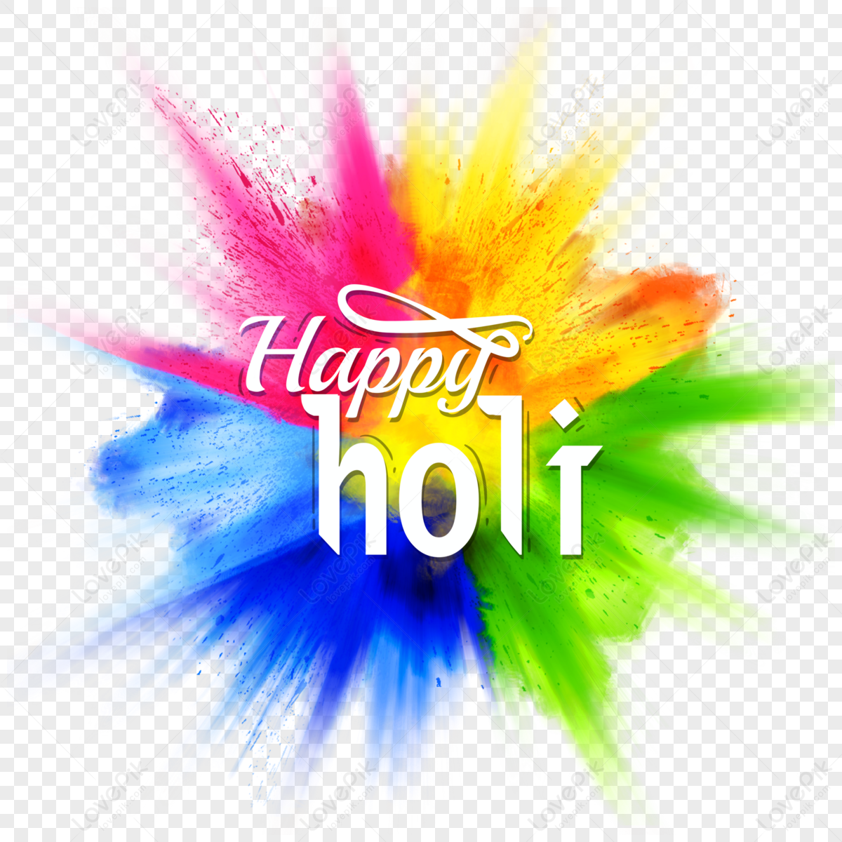 Transparent Holi Image PNG Transparent Images Free Download | Vector Files  | Pngtree