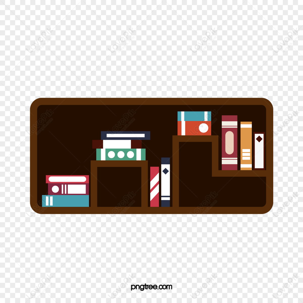 library bookshelf learning books,reading book,reading,cartoon png image