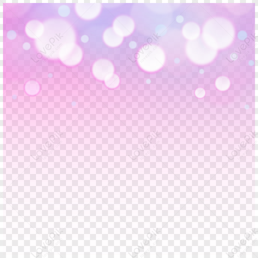 Lilac Bokeh Light Effect Border,boarder,circle,effects PNG Picture And ...