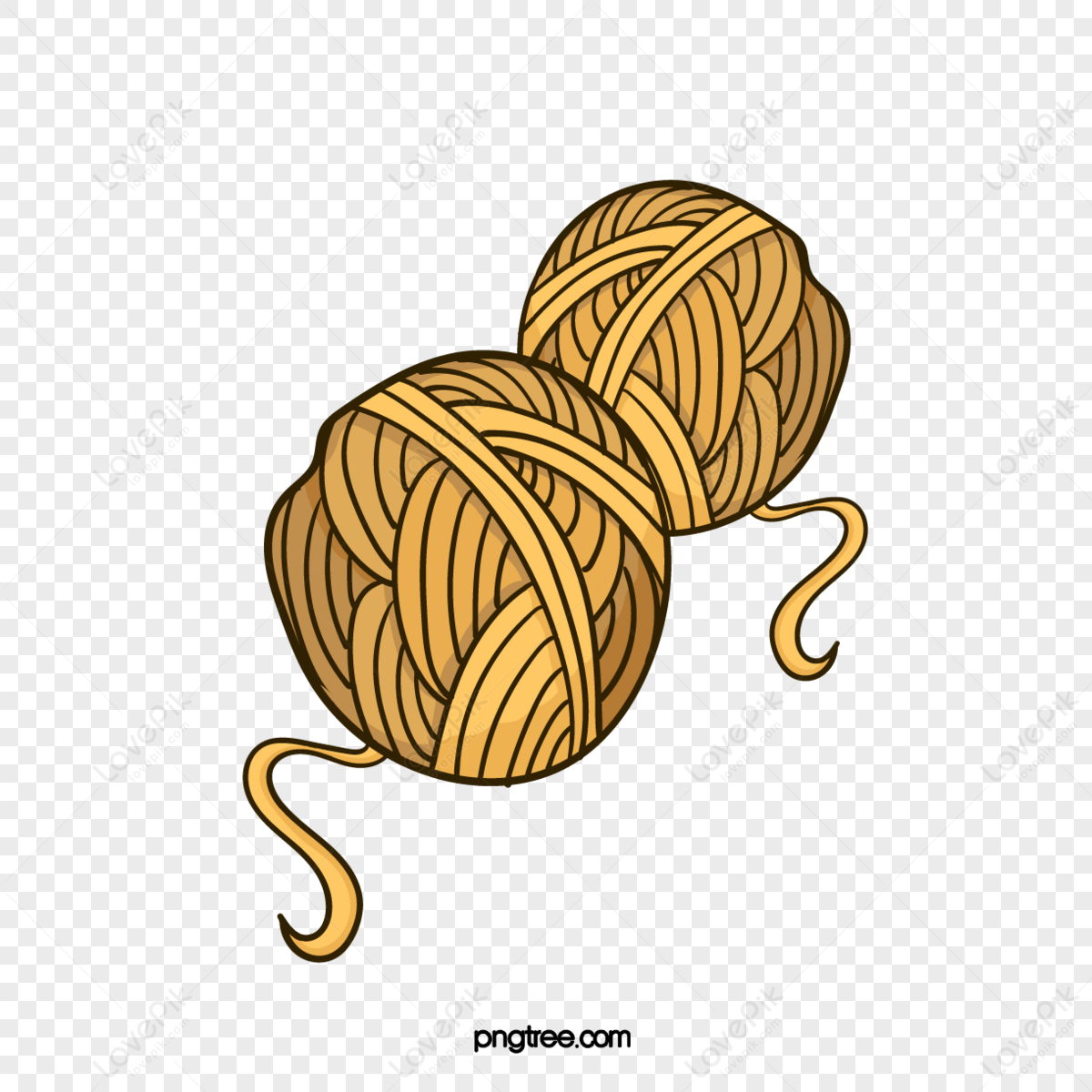 Ball of yarn clipart. Free download transparent .PNG