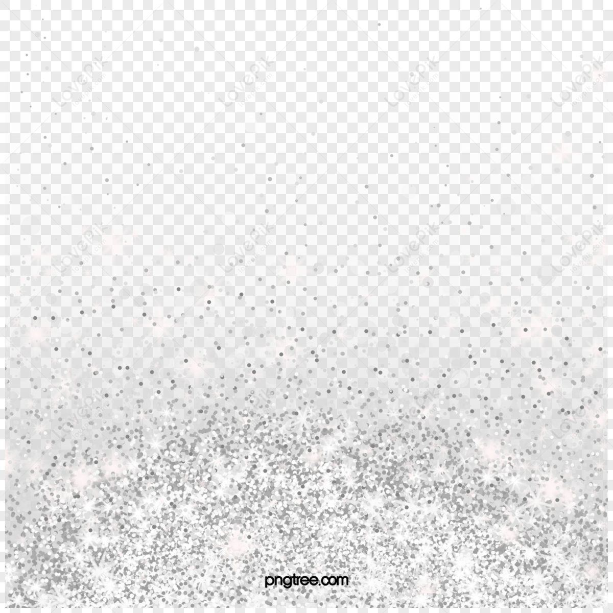 Silver Glitter Sparkle Luxury ,pink,romantic,glowing Star Free PNG And ...