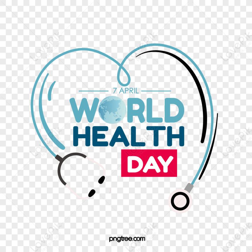 World Health Day Blue Globe Stethoscope,celebration,face Mask PNG Hd ...