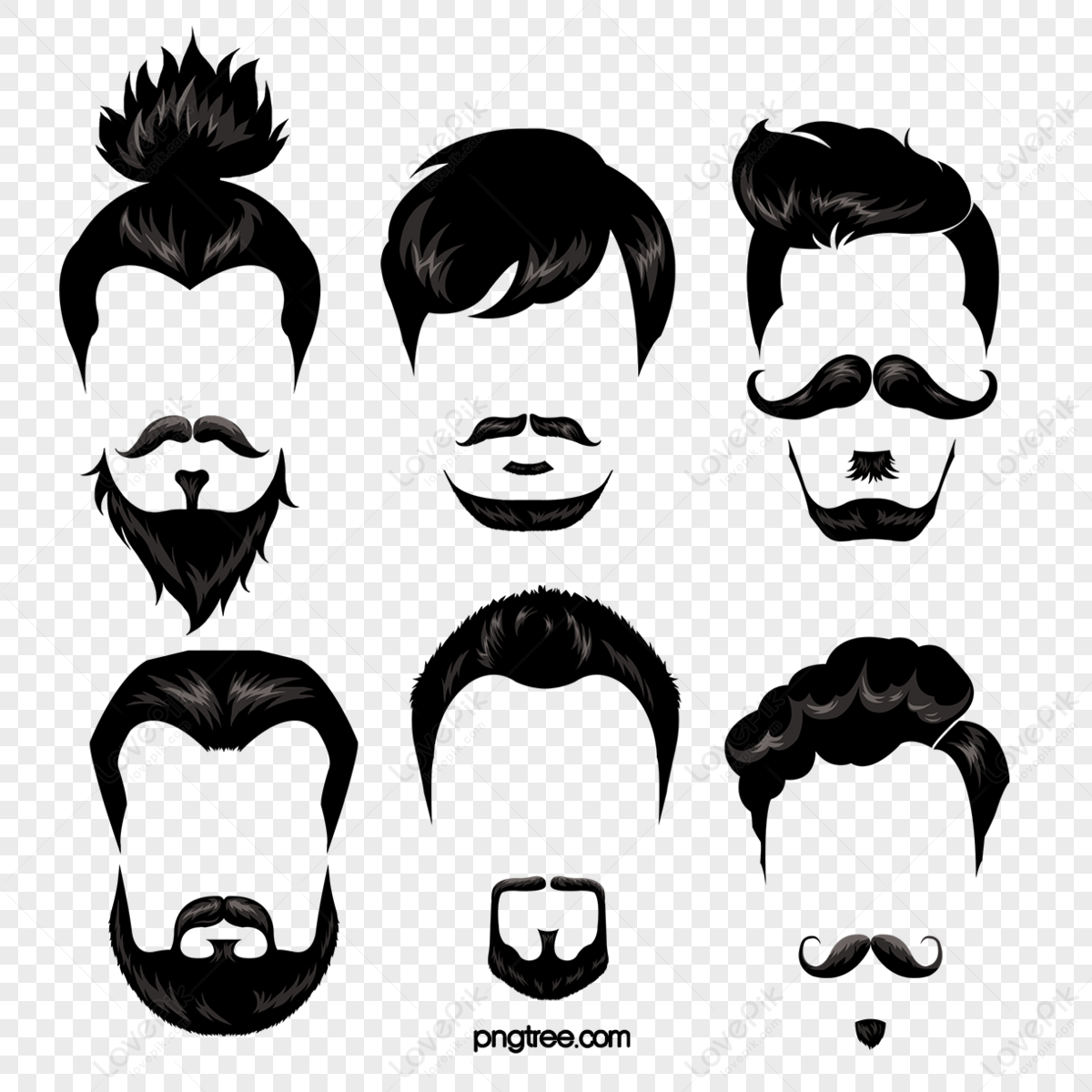 Man Hairstyle PNG Images With Transparent Background | Free Download On  Lovepik