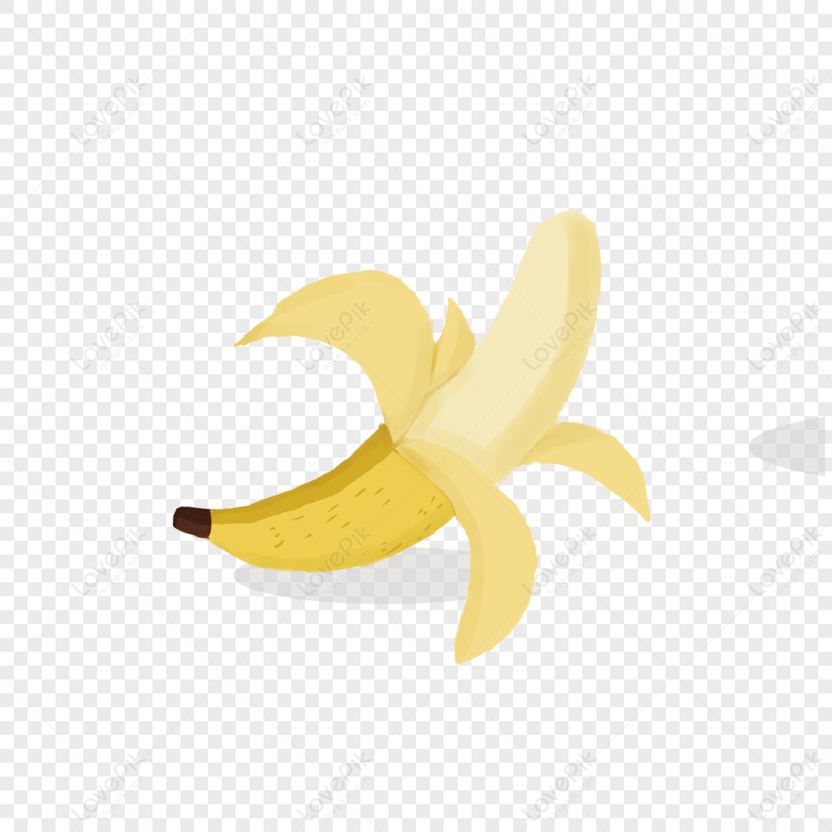 Mão Desenhada Ilustração De Ícone De Desenho Animado De Banana Royalty Free  SVG, Cliparts, Vetores, e Ilustrações Stock. Image 172382610