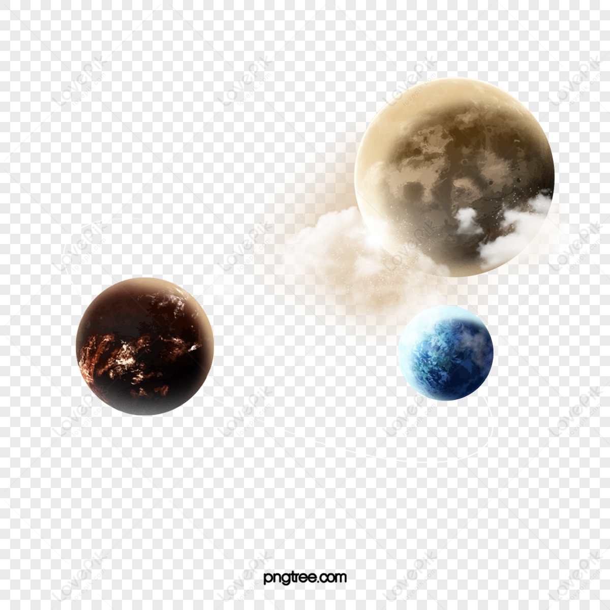 Realistic Planets PNG Images With Transparent Background | Free ...