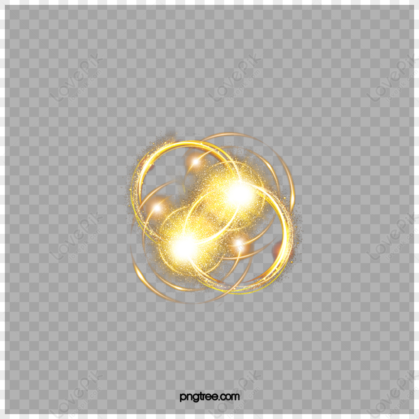 Golden Halo Yellow Light Effect Aperture,lens Flare,golden Glitter PNG ...