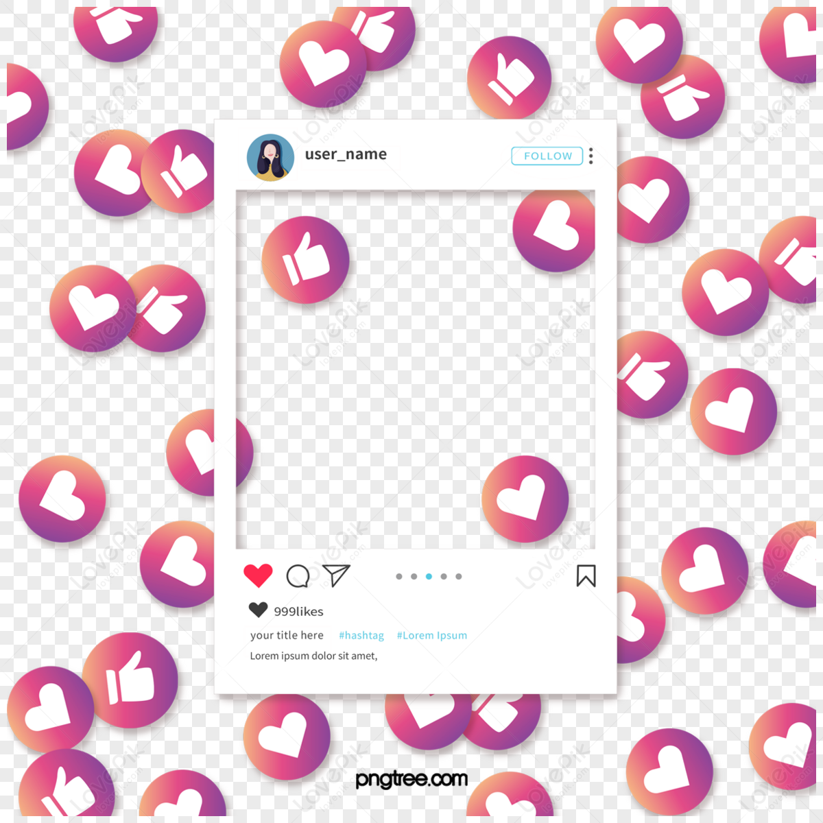 Instagram Filler Photo PNG Images With Transparent Background | Free ...