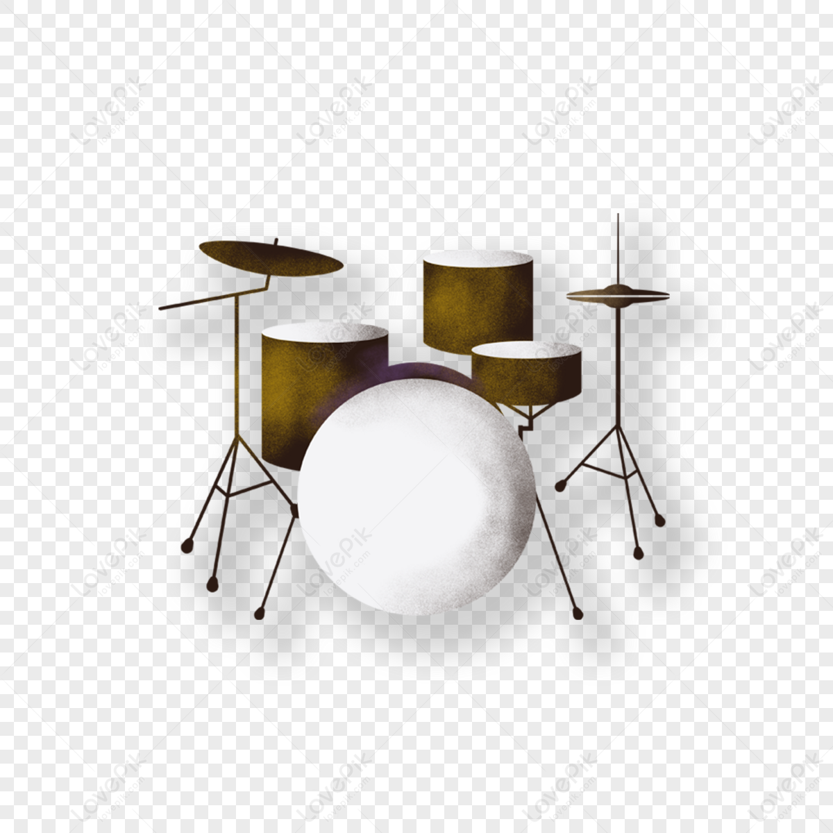 Jazz Drums PNG slike s prosojnicoJazz Drums PNG slike s prosojnico  