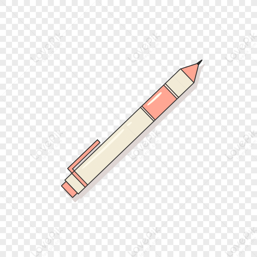 Pencil with a rubber - drawing. School concept 32178974 Vector Art at  Vecteezy