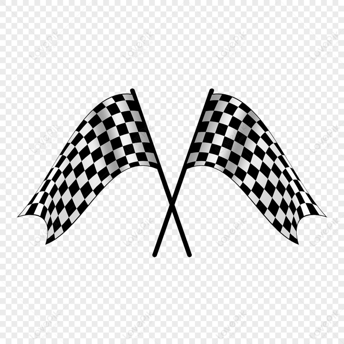 Checkered Banner PNG Images With Transparent Background | Free Download ...