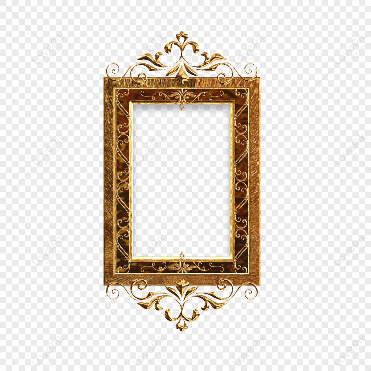 Vector Rectangular Frame Decorative Pattern PNG Images With Transparent ...