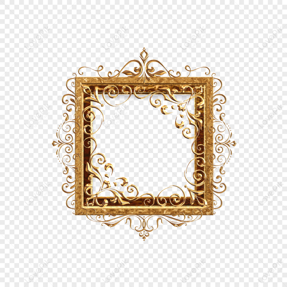 Square Picture Frame PNG Images With Transparent Background | Free ...