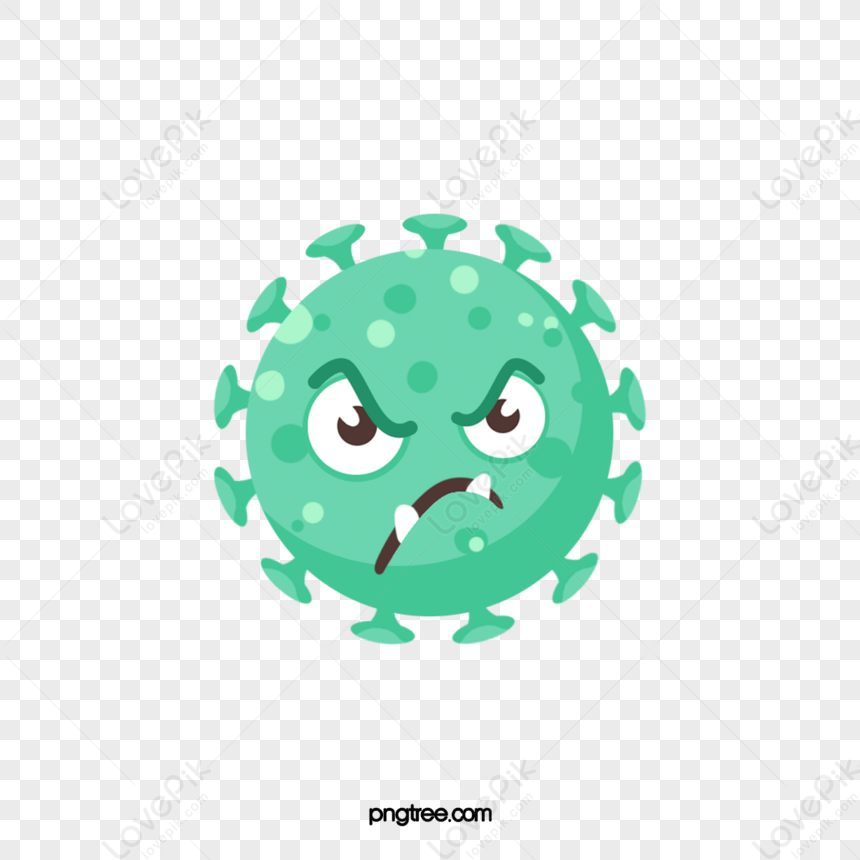 Vicious Bacteria Bacteria Cute Virus,biology,drugs,cell PNG Image Free ...