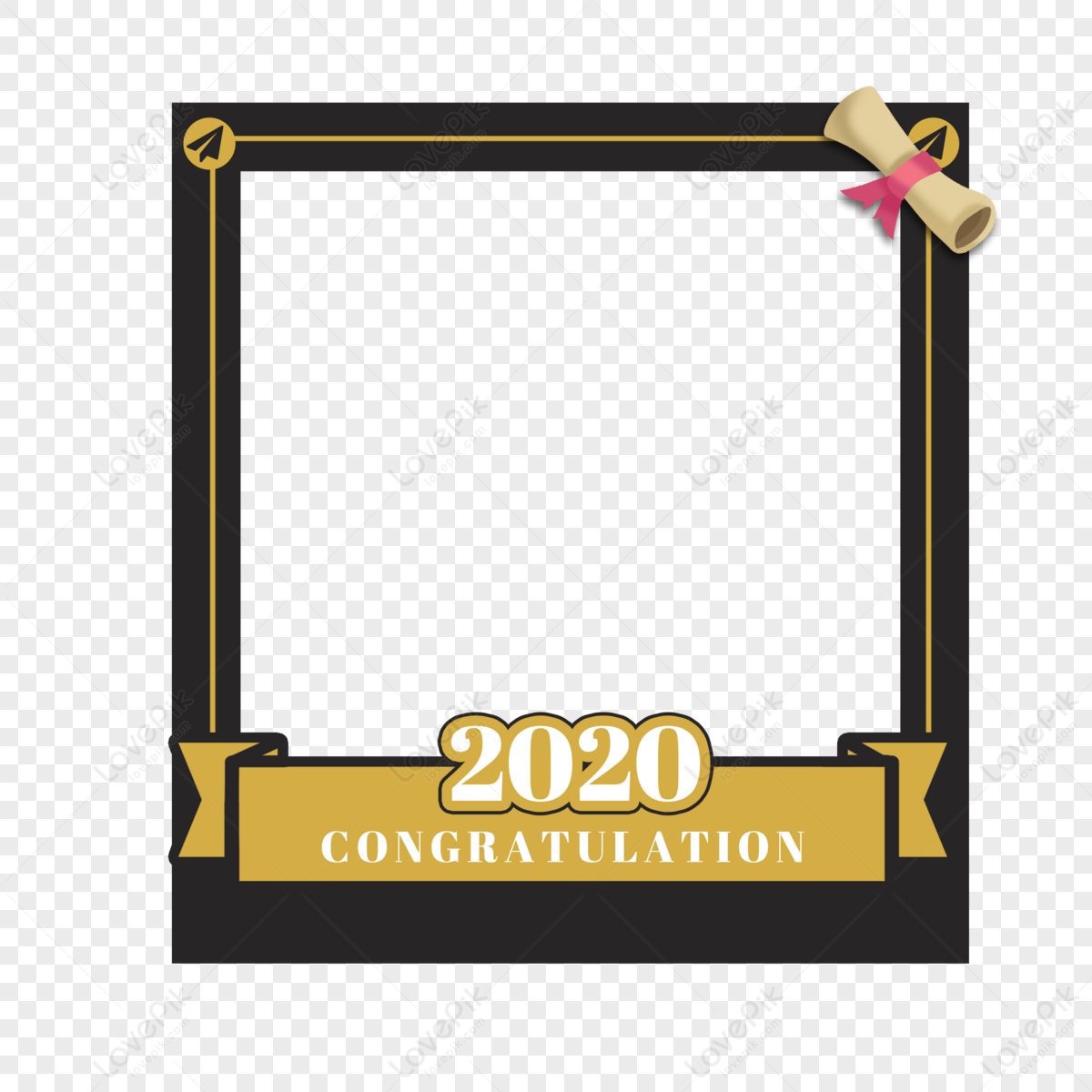 Certificate Border Graduation PNG Images With Transparent Background ...