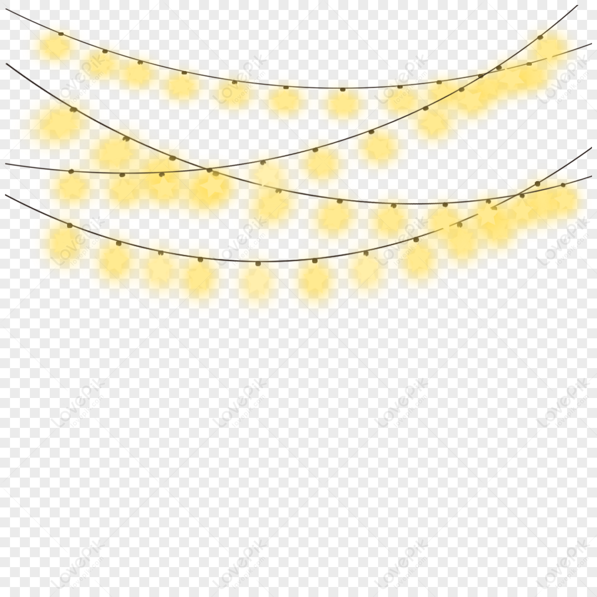 Golden String PNG Images With Transparent Background | Free Download On ...