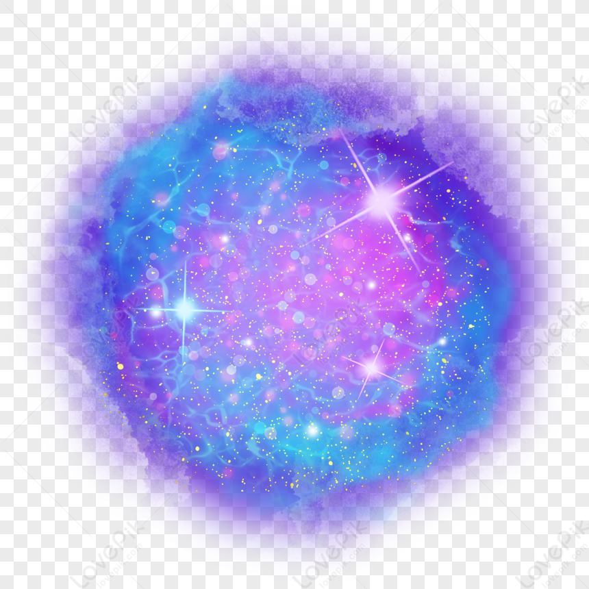 Smoke Effect Fantasy Blue Starry Sky Light Effect,purple Smoke,smoke ...