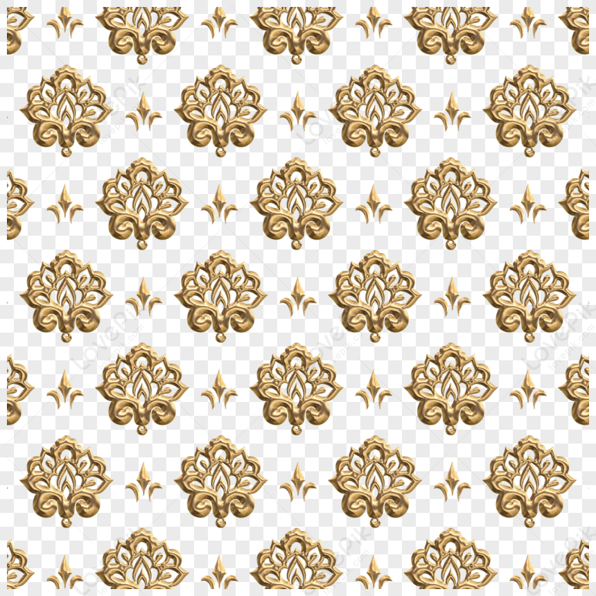 Thai Baroque Pattern Poses On Tile Background,tiles,thailand PNG White ...