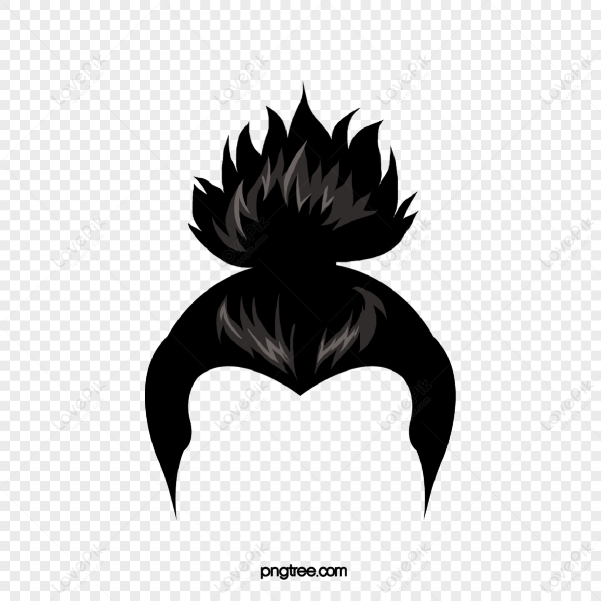 Hair Cartoon png download - 868*730 - Free Transparent Hairstyle png  Download. - CleanPNG / KissPNG