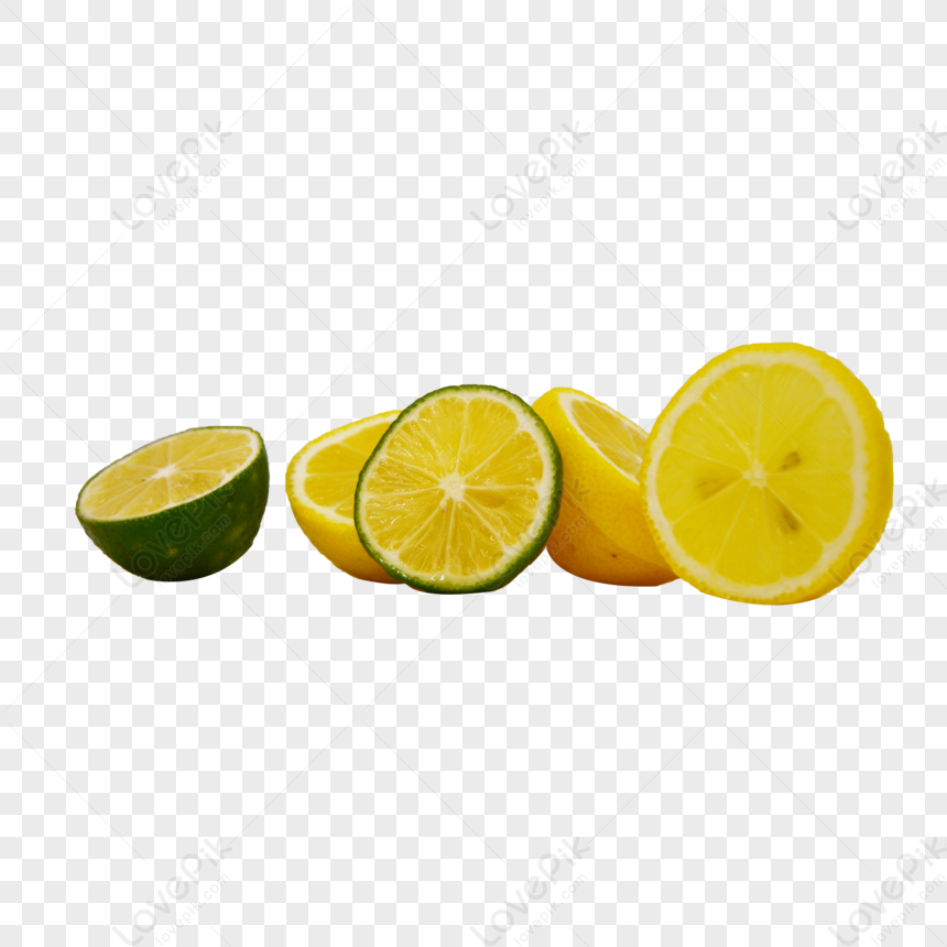 Un Gruppo Di Deliziosi Limoni Gialli E Verdi Tagliati,gruppo,limone PNG  Immagine Gratis, Grafica download su Lovepik