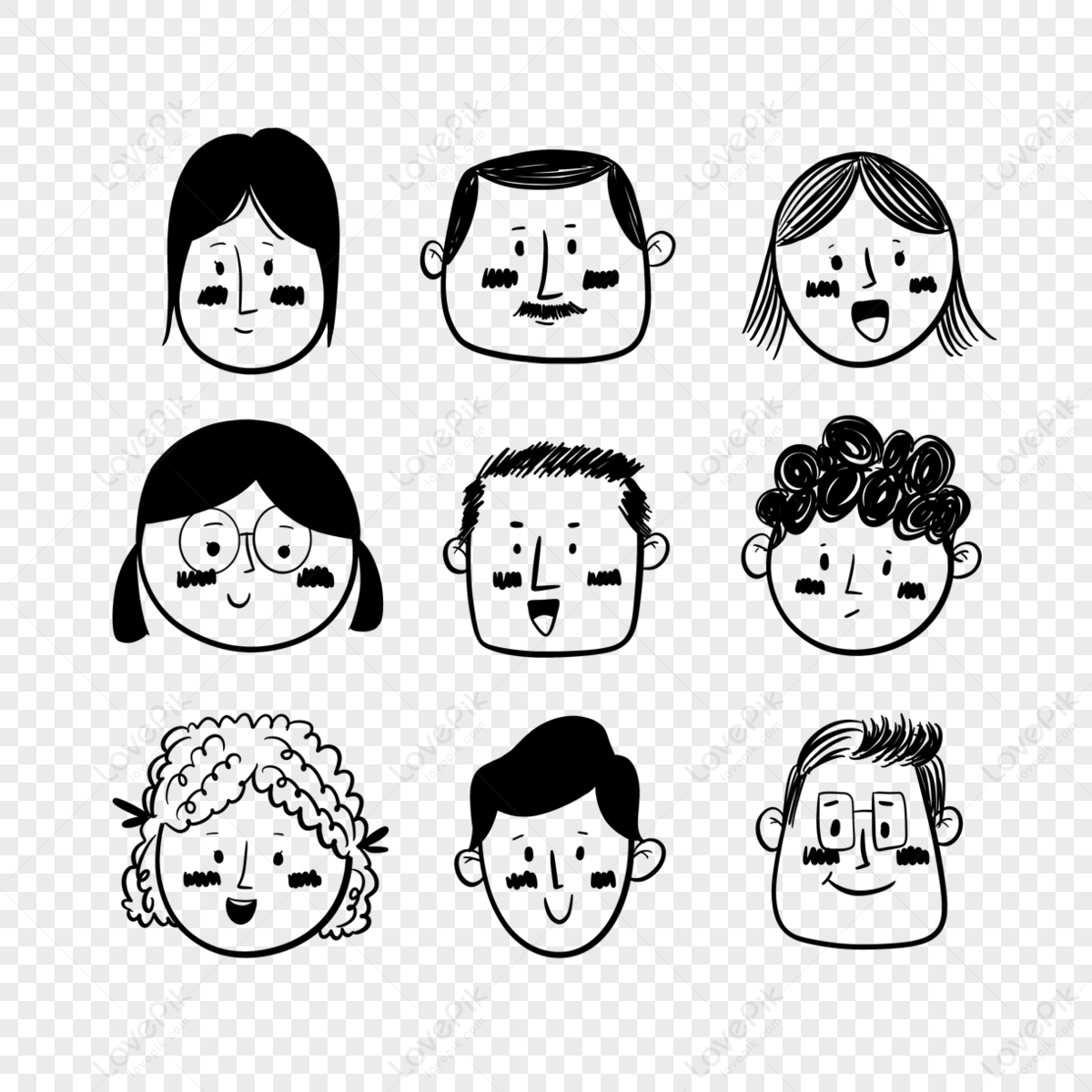 Character Outline PNG Images With Transparent Background | Free ...