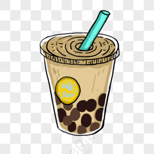 Bubble Tea Cartoon PNG Images With Transparent Background | Free ...