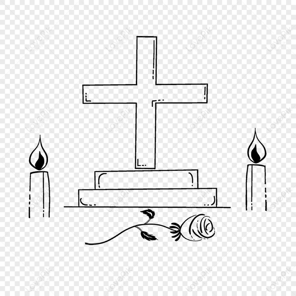 Funeral Frame PNG, Vector, PSD, and Clipart With Transparent Background for  Free Download