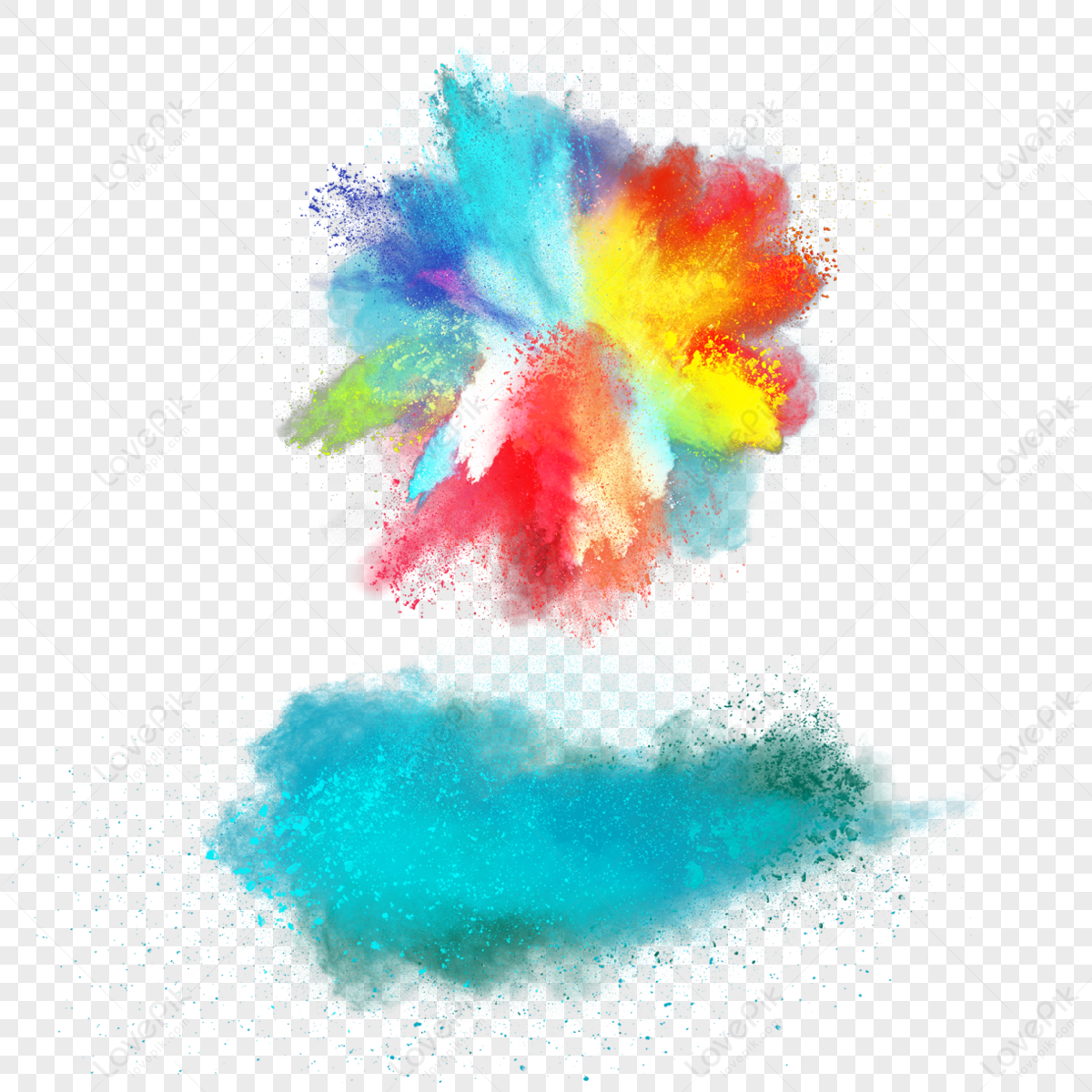 Paint Powder Png Images With Transparent Background 