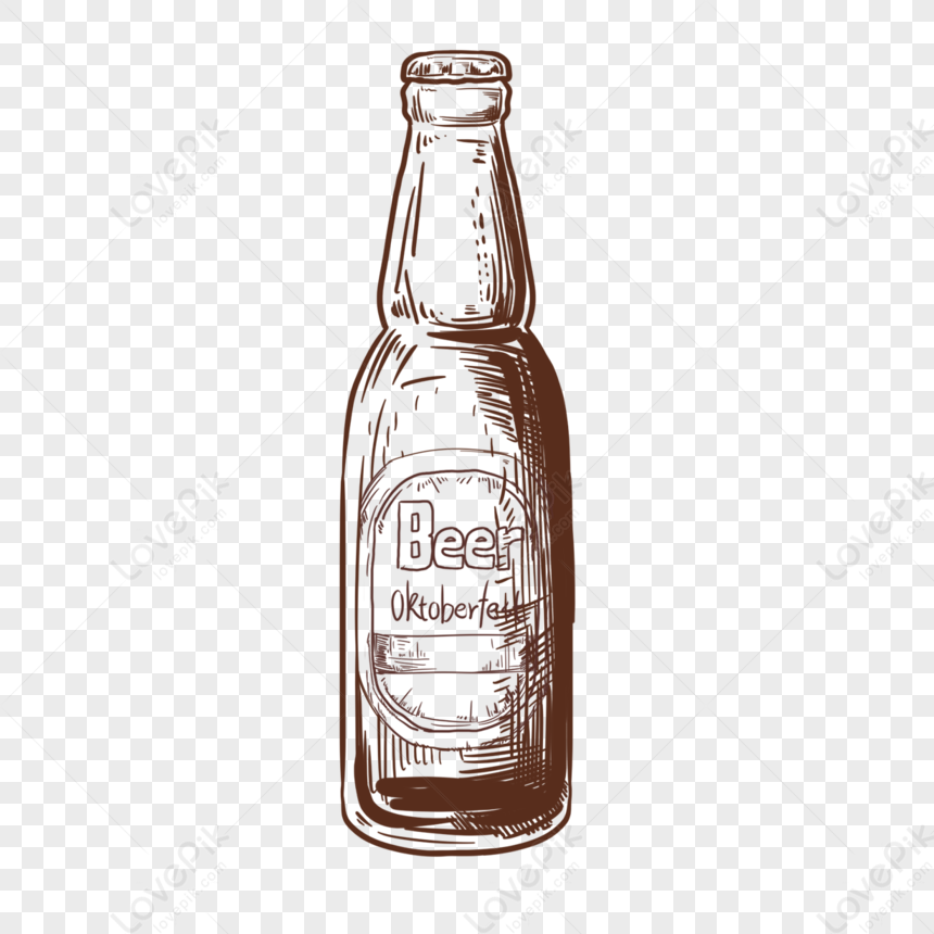 Стоковые векторные изображения по запросу Макет бутылки пива