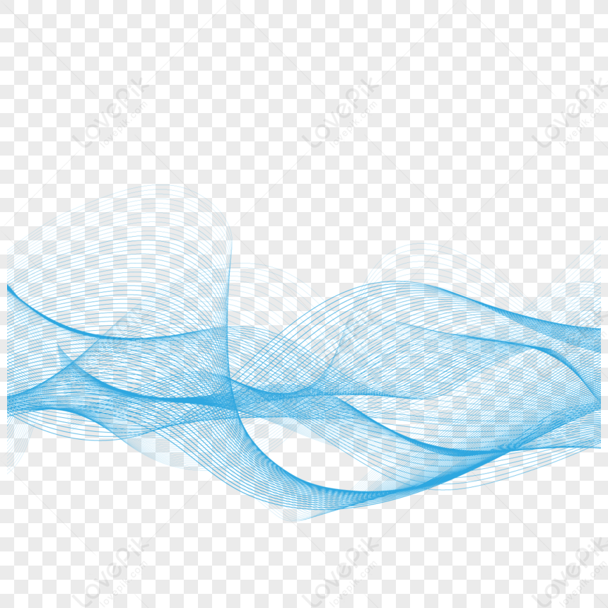 Creative Wave Curve Lines,backdrop,curved Lines,motion Free PNG And ...