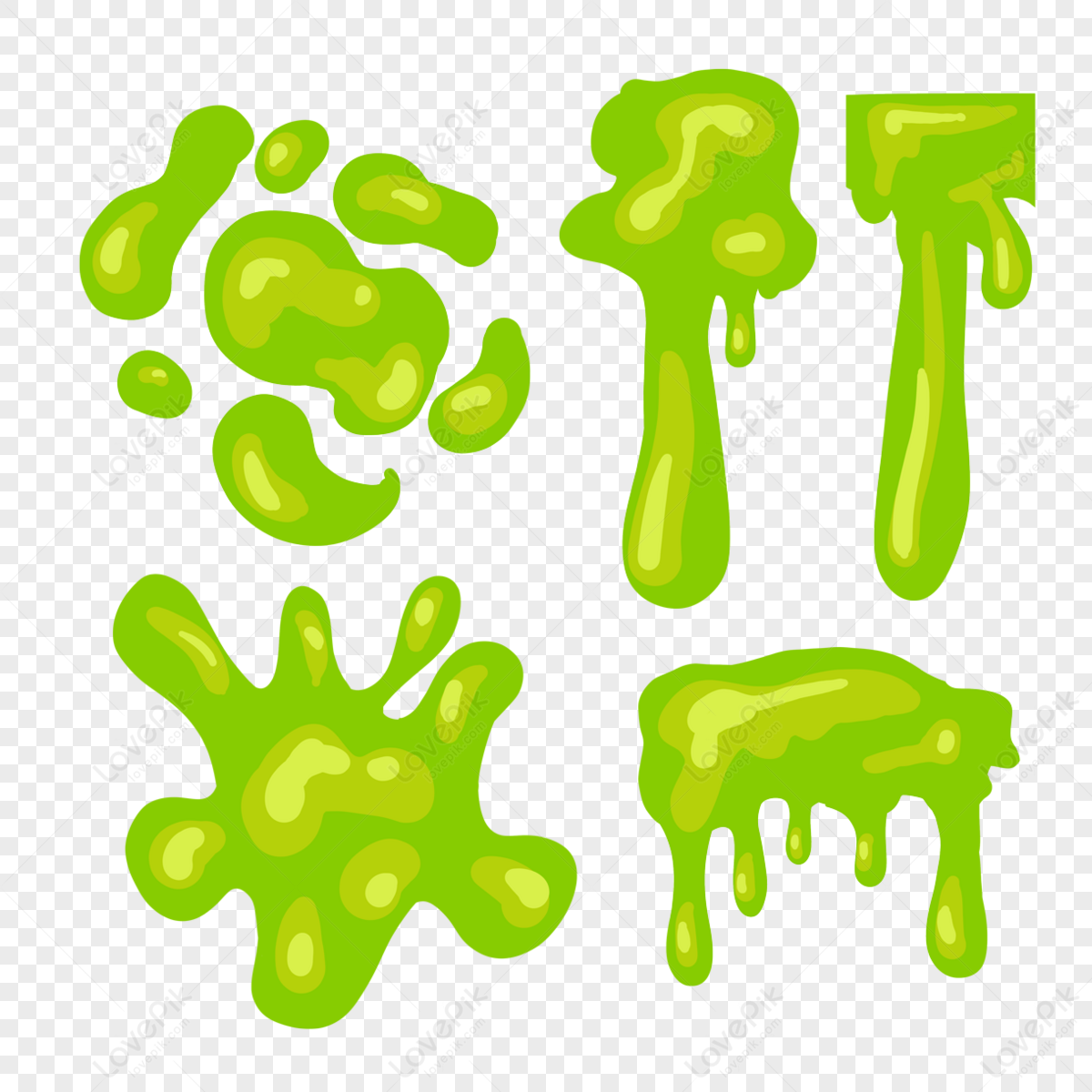 Slime PNG Images With Transparent Background