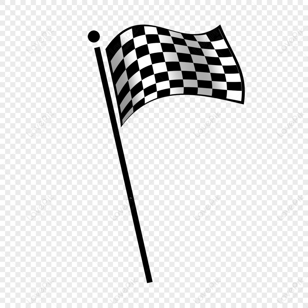 checkered flag transparent background