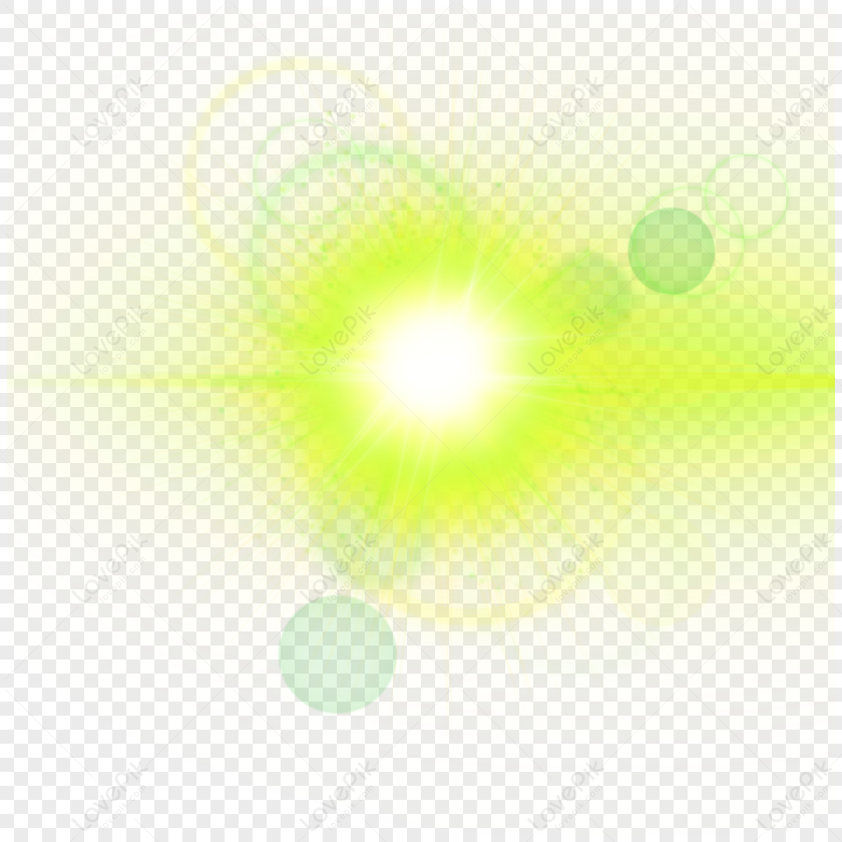 Light Green Aperture Halo Beam Light Effect,rays,effects Png Hd 