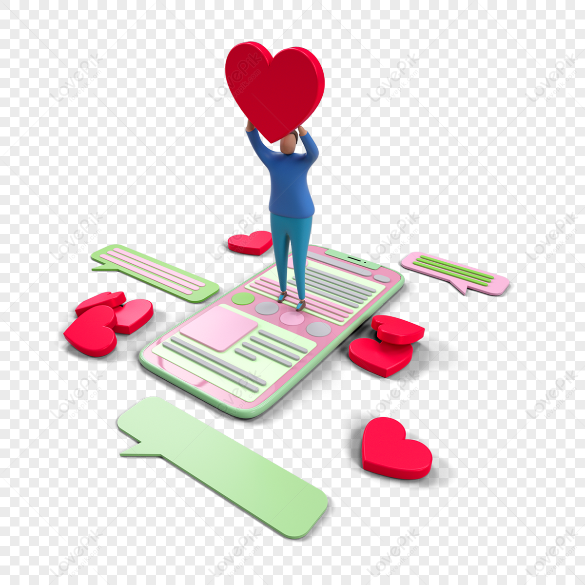 3d мобильный PNG изображения с прозрачным фоном | Скачать бесплатно на  Lovepik.com