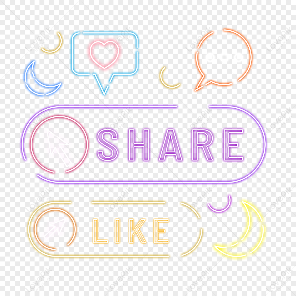 Like Share Subscribe Vector Images (over 1,300)