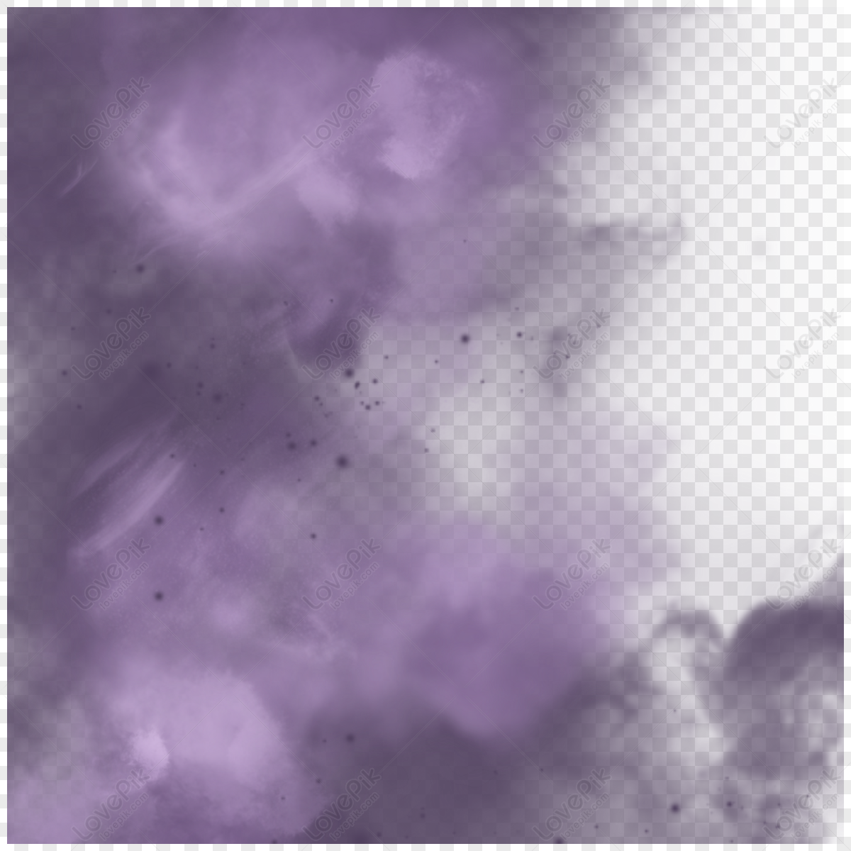 Purple Particle Style Smoke,purple Particles,layering,particles PNG ...