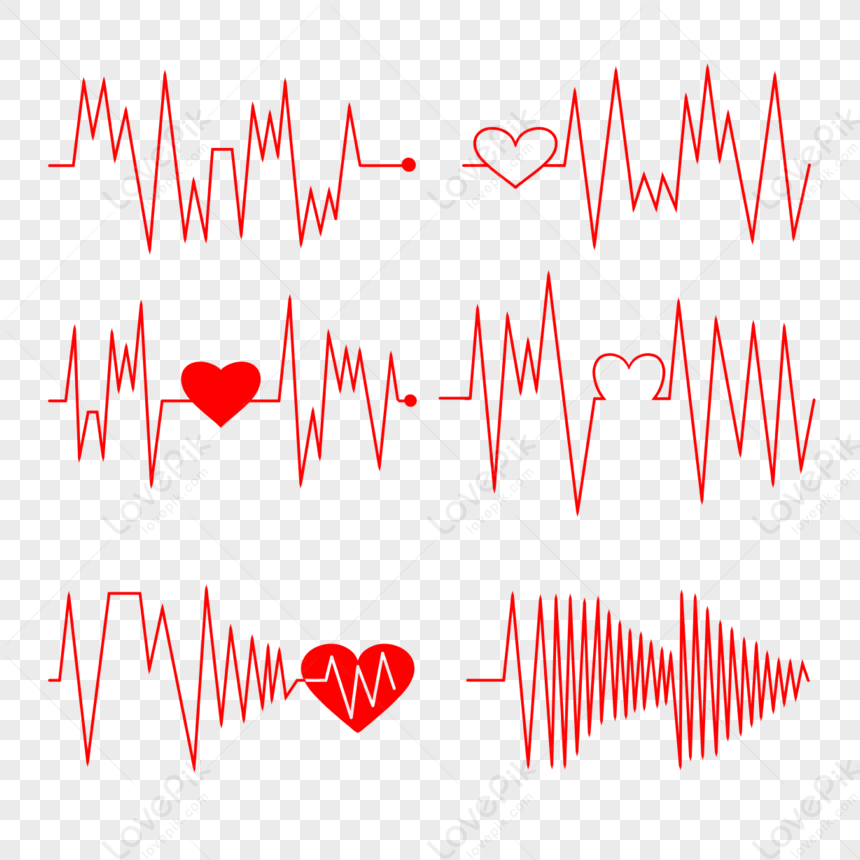 Estilo De Línea Roja Cardiograma,electrocardiograma,enfermedad,hueco PNG, tratamiento médico png, línea png, cardiograma png