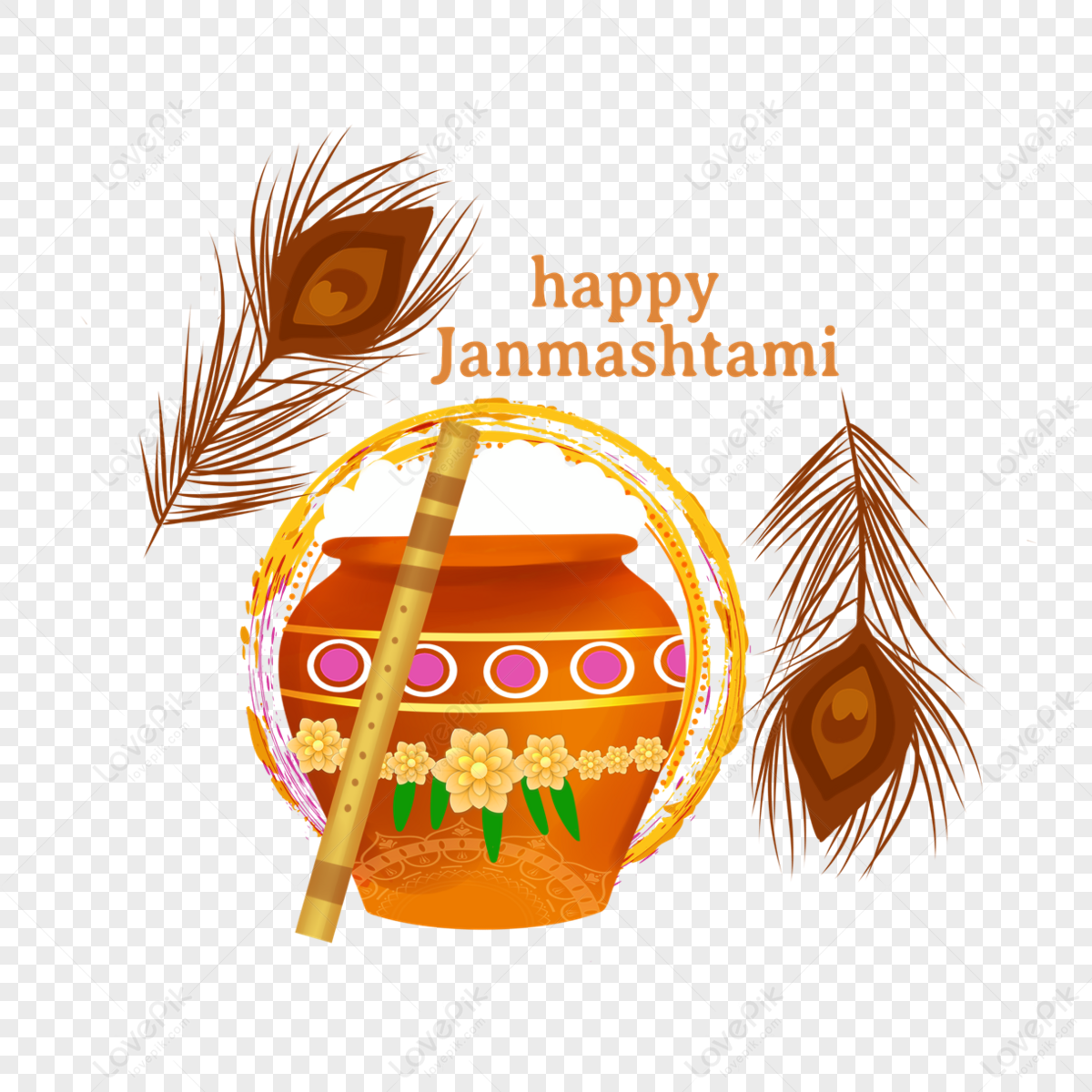 Dahi Handi Drawing/Krishna janmashtami step by step drawing/janmashtami  special drawing /festivals - YouTube