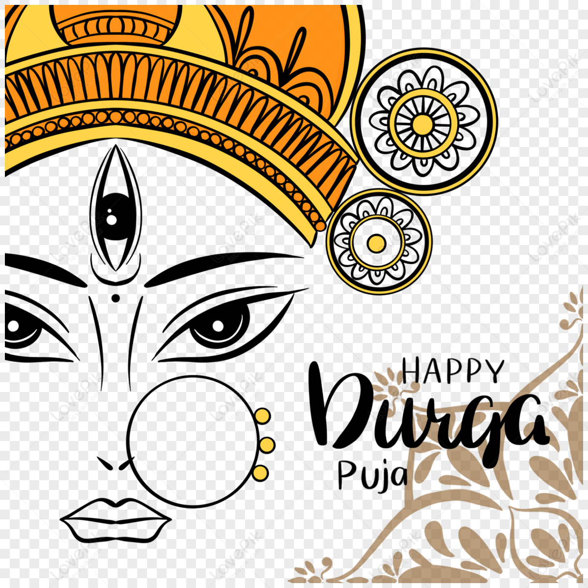 Durga Puja Logo Design Offer Archives - Netmage Tech System - Website  Design Company Patna | Logo Design Company Patna