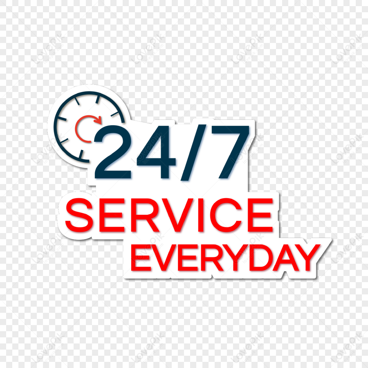 Emergency service 24/7 service Plumber, 24x7 transparent background PNG  clipart | HiClipart