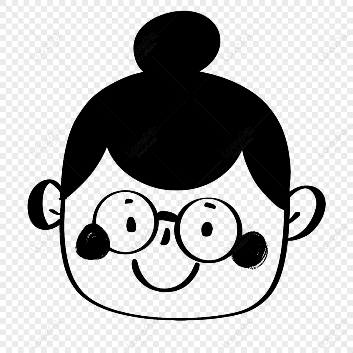 Cartoon Family Cute Character Picture Ball Head,characters,character ...