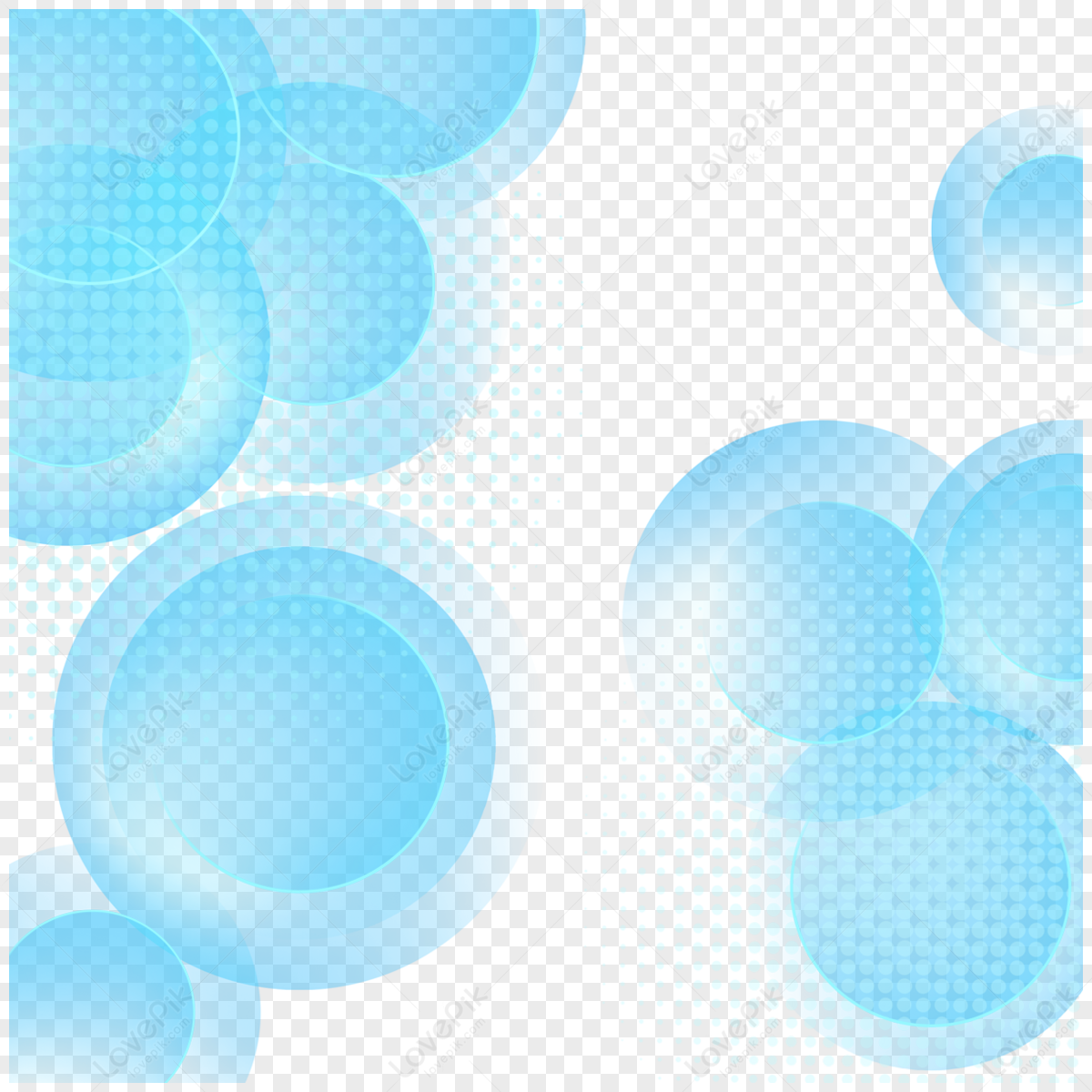 Circular Border Blue PNG Images With Transparent Background | Free ...