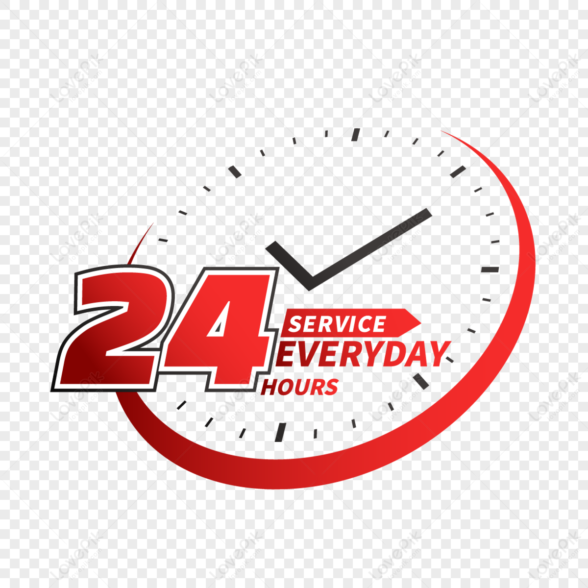 Emergency service 24/7 service Plumber, 24x7 transparent background PNG  clipart | HiClipart