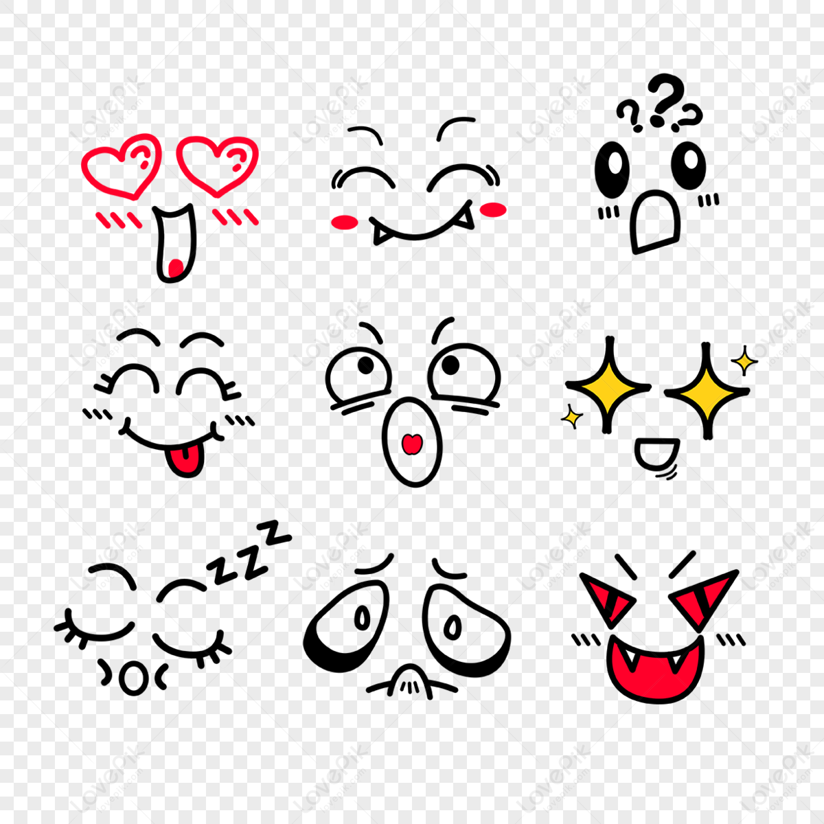 Dibujos Kawaii De Emojis , Png Download - Draw So Cute Emojis, Transparent  Png - vhv